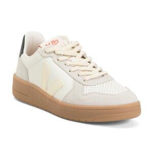 VEJA Men's Made In Portugal Leather V82 Sport Casual Sneakers